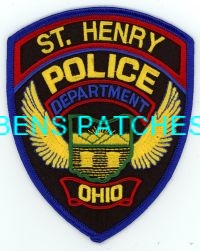 OHIO,SAINT ST HENRY POLICE 1